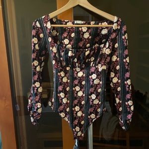 Free People Backless Bodysuit.